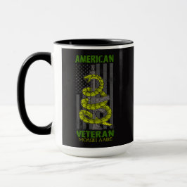 Taza El veterano estadounidense Molon Labe