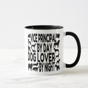 Taza El vicedirector ama a los perros