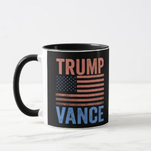 Taza El vicepresidente de Trump vance la bandera electo