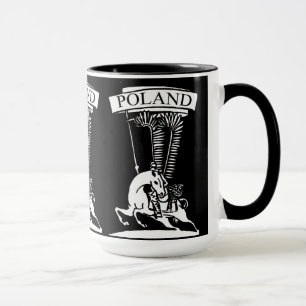 Taza El viejo hindú alcista polaco