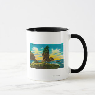 Taza El viejo hombre de la adulación del cabo, WA