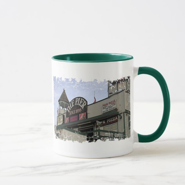 Taza El viejo muelle de Orchard Beach (Derecha)