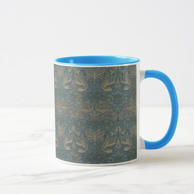 Taza El Viejo William Morris Peacock y Dragon (Derecha)