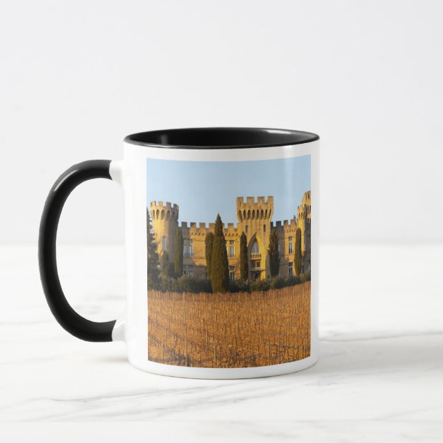 Taza El viñedo con vides syrah y el castillo (Izquierda)