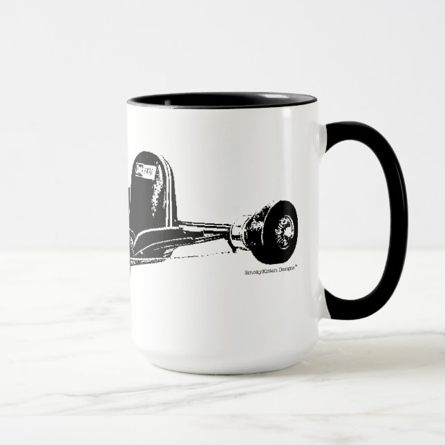 Taza El vintage Va-Kart - estimado Santa, todavía (Derecha)