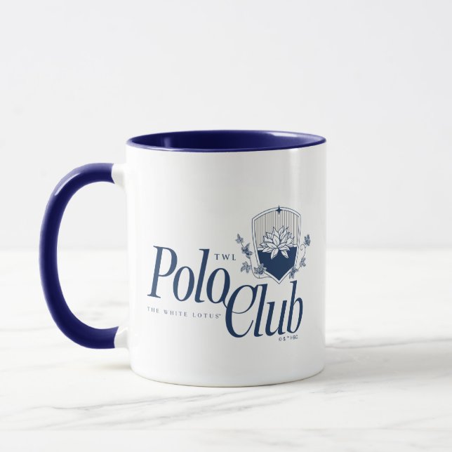 Taza El White Lotus Polo Club (Izquierda)