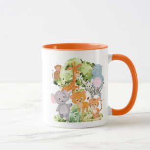 Taza El zoo: colección de lindos animales salvajes