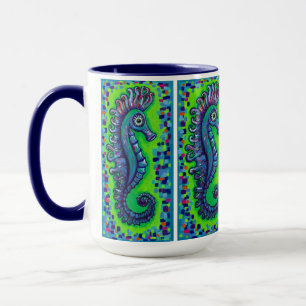 Taza elda the Seahorse Bebida Mug