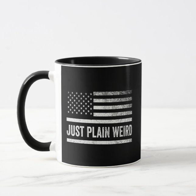 Taza Elección simple y rara de la bandera estadounidens (Izquierda)