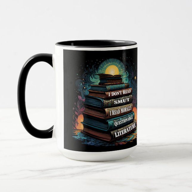 Taza Elecciones de libros Humor (Izquierda)