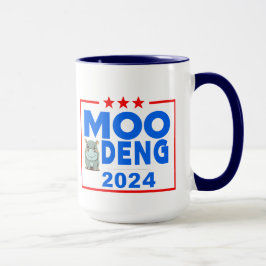 Taza Elecciones divertidas de Moo Deng 2024 con camiset