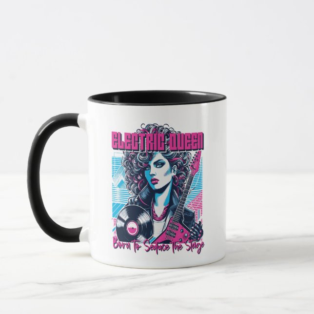 Taza Electric Queen - Nacida para seducir el Escenario (Izquierda)