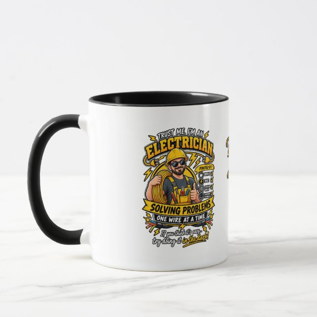 Taza Electrical Contractor Gif (Izquierda)