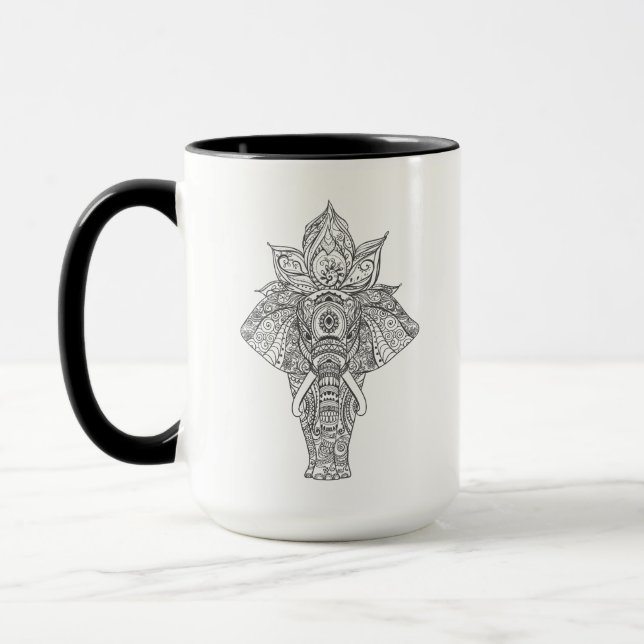 Taza Elefante inspirado (Izquierda)