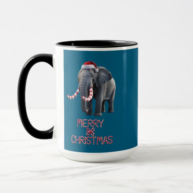 Taza Elefante navidad (Izquierda)