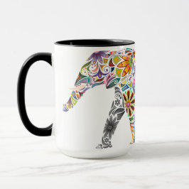 Taza Elefantes Indios Coffee Mugs