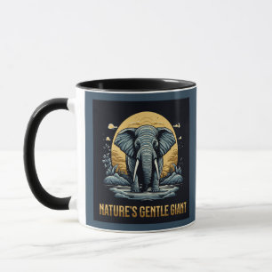 Taza Elefantes La Gentil Gigante de la Naturaleza