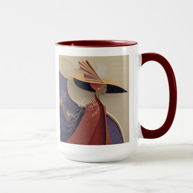 TAZA ELEGANCIA CORONA #4 (Derecha)