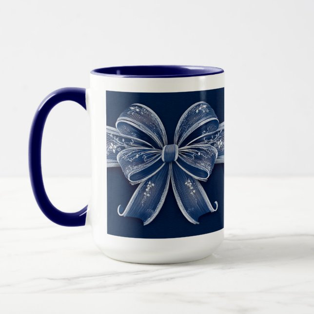 TAZA ELEGANT BOW SERIES #1 (Izquierda)
