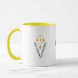 Taza Elegant Gold Amazigh Signe MUG