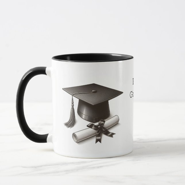 Taza Elegant Graduation Mug (Izquierda)