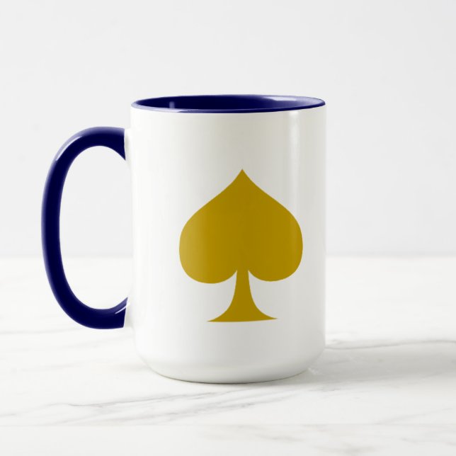 Taza Elegant Spade Design (Izquierda)