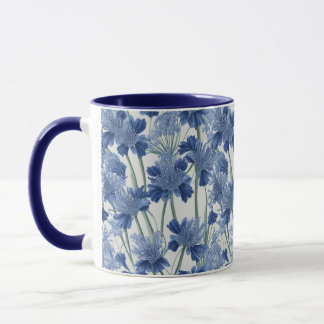 Taza Elegante Agapanthus Floral Mug
