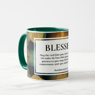 Taza Elegante Bokeh Personalizable BENDIGO Cristiano