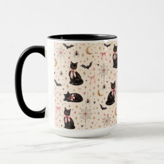 Taza Elegante Chic de Halloween Temporada Espeluznante