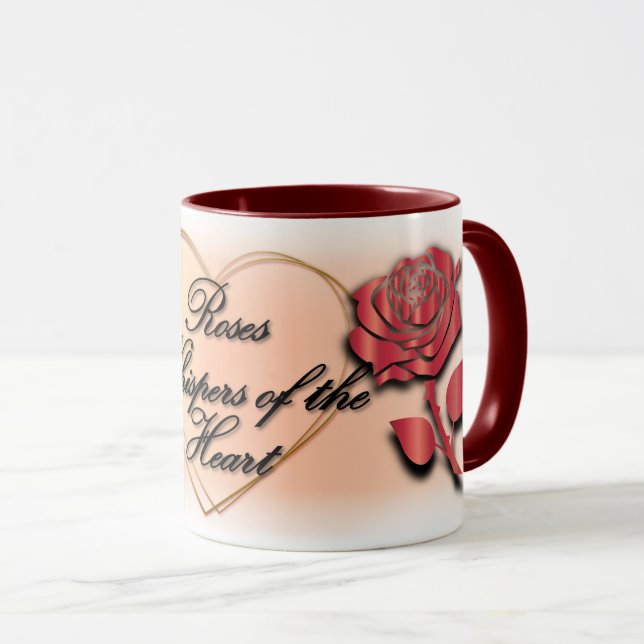 Taza Elegante colección de mug Rosa (Anverso derecho)