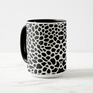 Taza Elegante Colección Popular de Lujo de Leopardo Bla