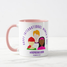 Taza Elegante frente al Día Internacional de la Mujer 8