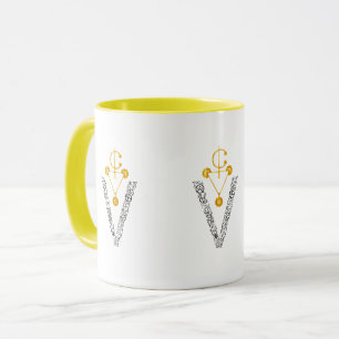 Taza Elegante Gold Amazigh Signe