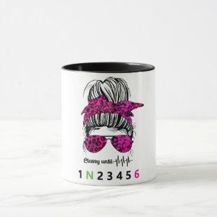 Taza Elegante Hasta... Camiseta Divertida de Motociclet