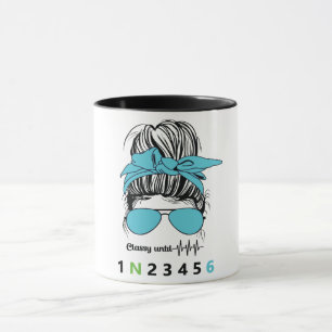 Taza Elegante Hasta... Motocicleta Divertida
