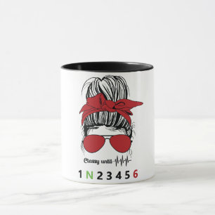 Taza Elegante Hasta... Motocicleta Divertida