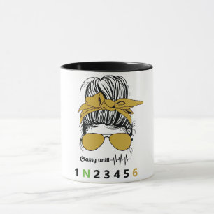 Taza Elegante Hasta... Motocicleta Divertida