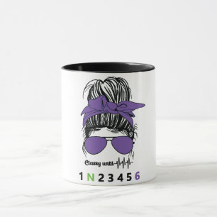 Taza Elegante Hasta... Motocicleta Divertida