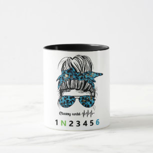 Taza Elegante Hasta... Motocicleta Divertida
