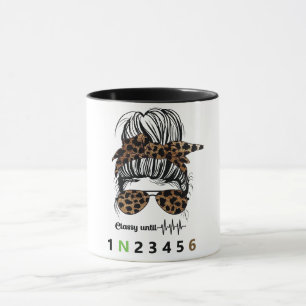 Taza Elegante Hasta... Motocicleta Divertida