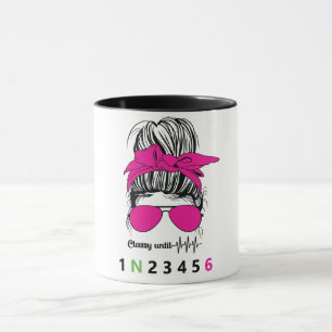 Taza Elegante Hasta... Motocicleta Divertida