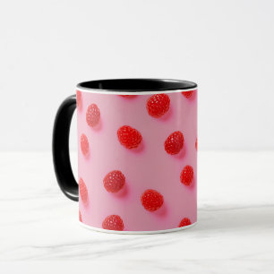 Taza Elegante Moda moderna de diseño frambuesa