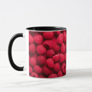 Taza Elegante Moda Moderna De Estilo Moderno Raspberry 