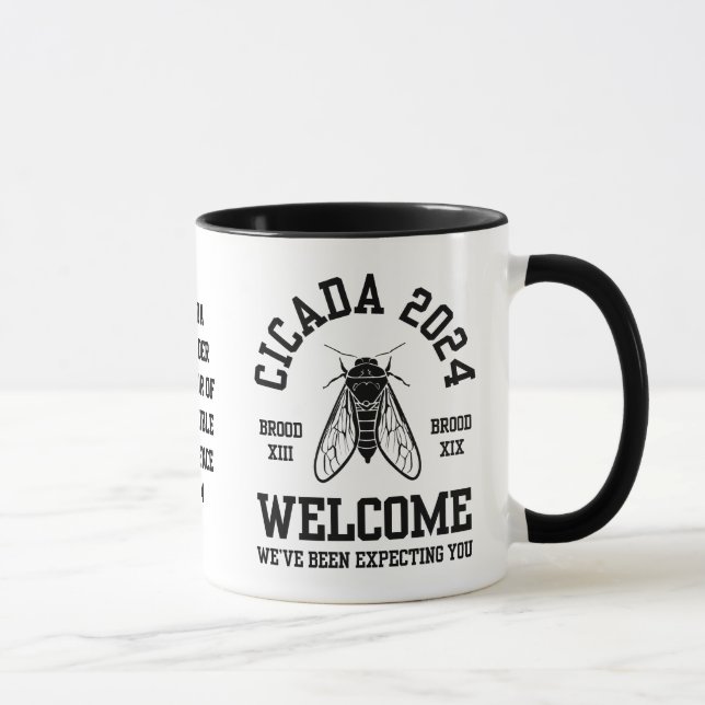 Taza Elegante recuerdo de bienvenida de la CICADA 2024  (Derecha)