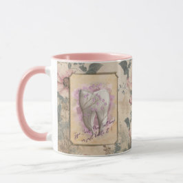 Taza Elegante regalo odontológico antiguo de moda