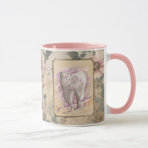 Taza Elegante regalo odontológico antiguo de moda
