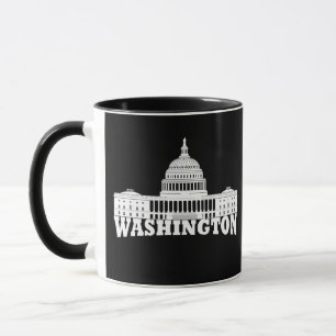 Taza Elegante Simple Washington DC