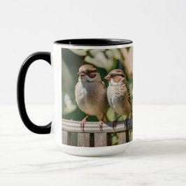 Taza Elegante Sparrow Ceramic Mug