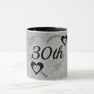 Taza Elegante tazón especial de cumpleaños 30