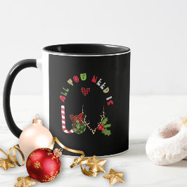 Taza Elegante Todo Lo Que Necesitas Es Amar A Los Navid